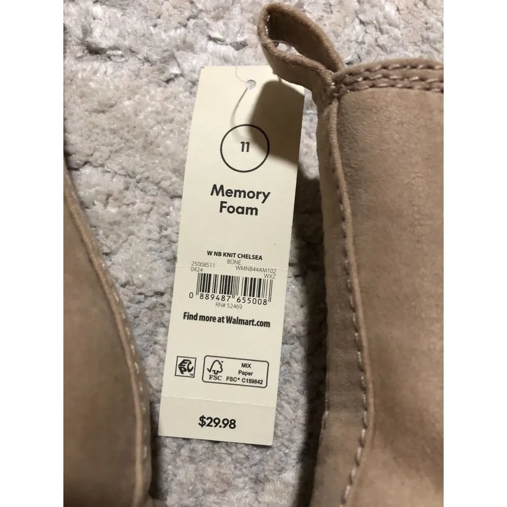 Woman's Size 11 Chunky Memory Foam Boot